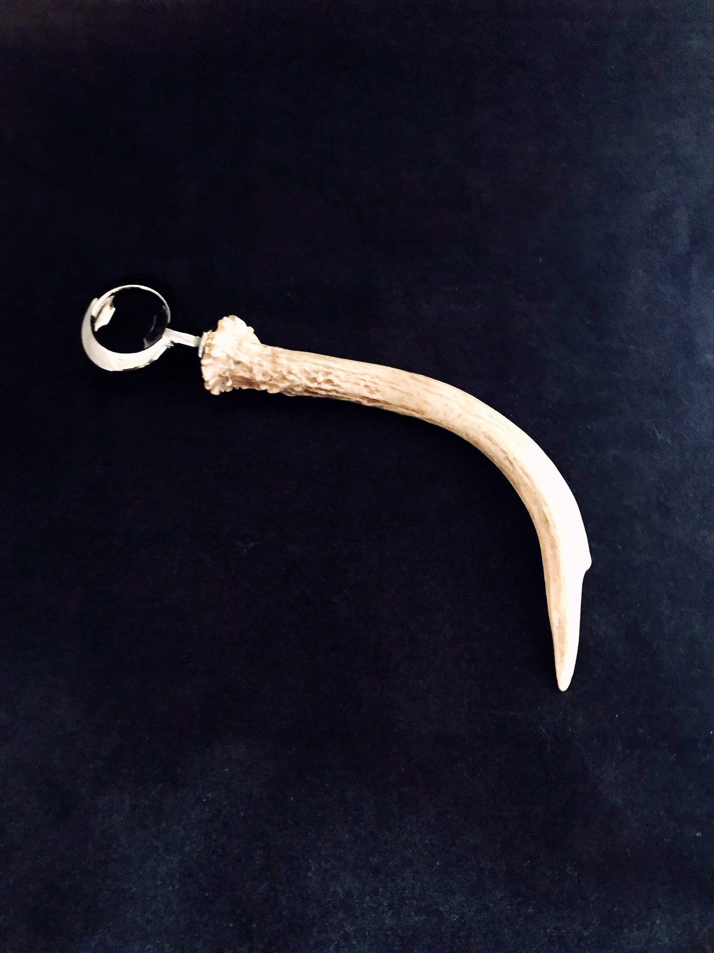 Custom Bottle opener made from Authentic Whitetail Antler