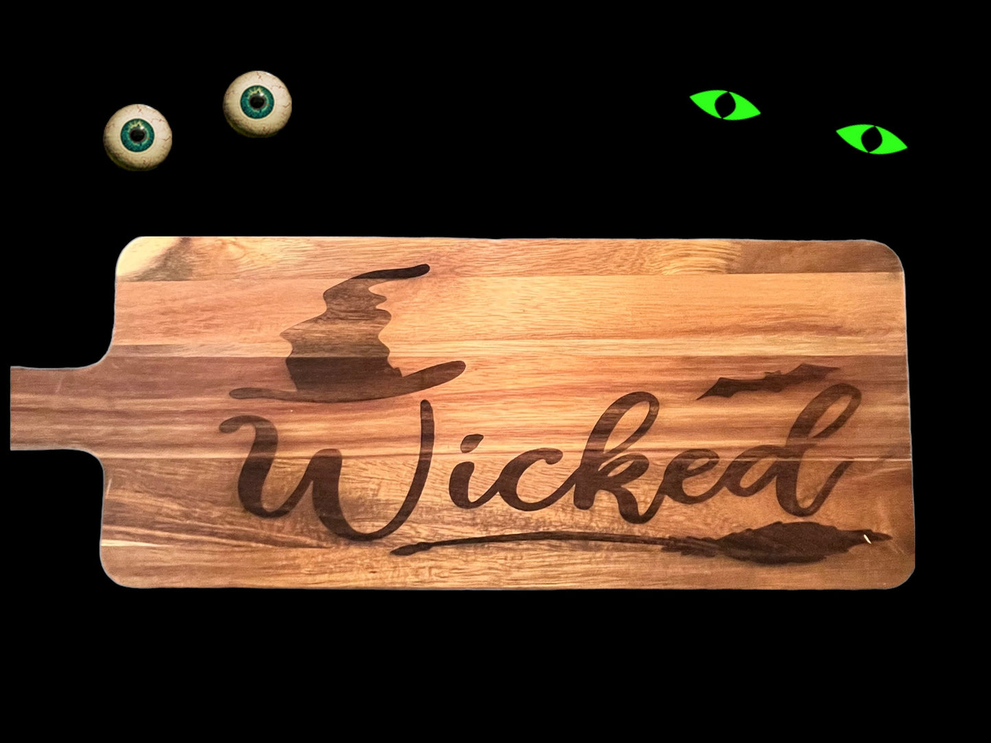 Wicked & Spooky Vibes two sided Halloween Charcuterie Board, serving tray