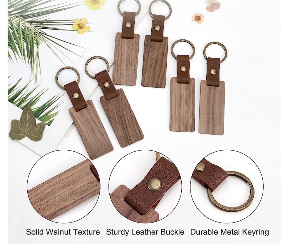 Be your Own Adventure wooden key chains