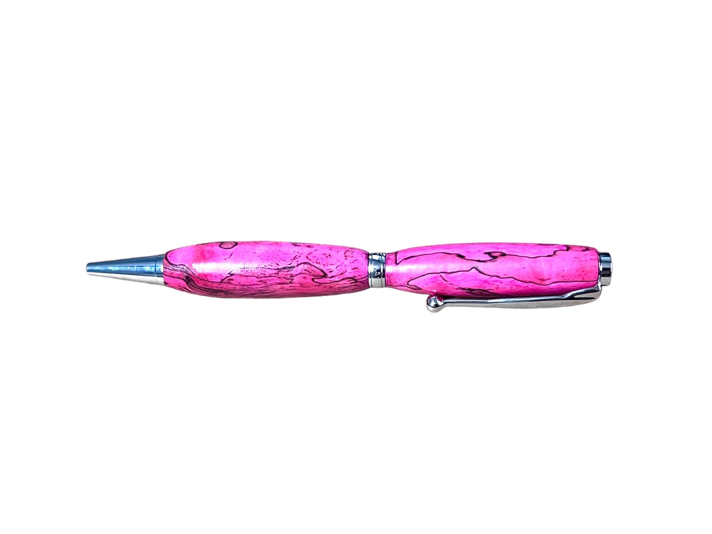 Hand turned wood pens, wine barrel, cedar, dyed spalted tamarind, Slim line pens, twist pens