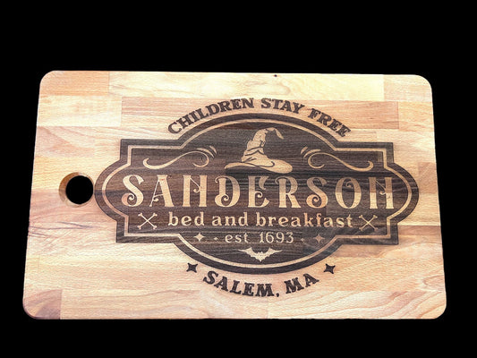 Sanderson Bed & Breakfast Charcuterie Board, serving tray