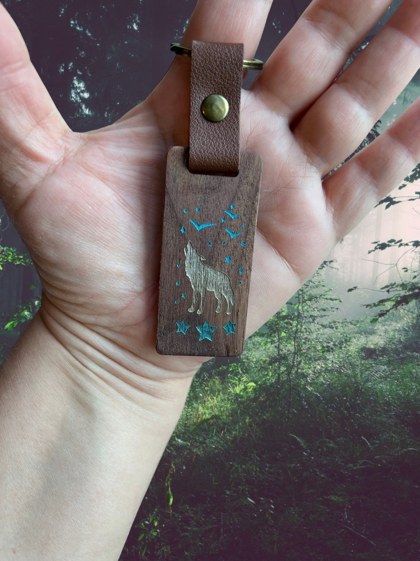 Be your Own Adventure wooden key chains