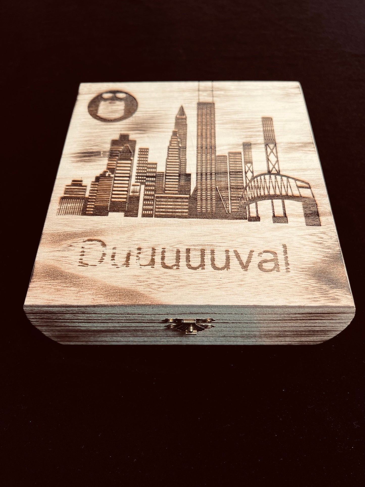 Custom Laser Engraved Wood Boxes