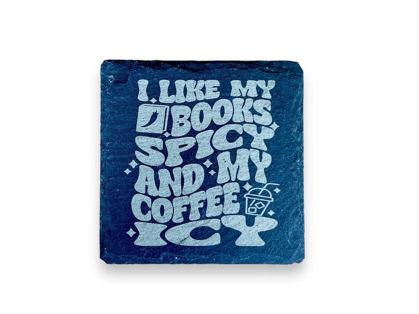 Spicy Book Club, Fairytale, slate coaster set