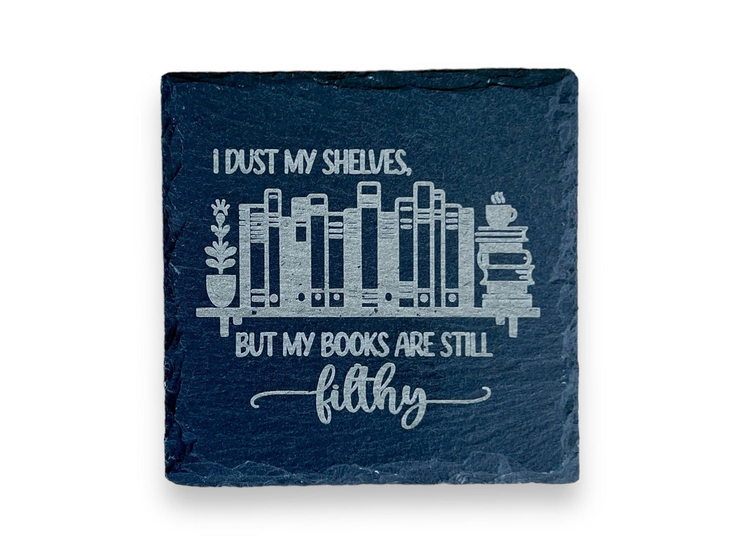 Spicy Book Club, Fairytale, slate coaster set